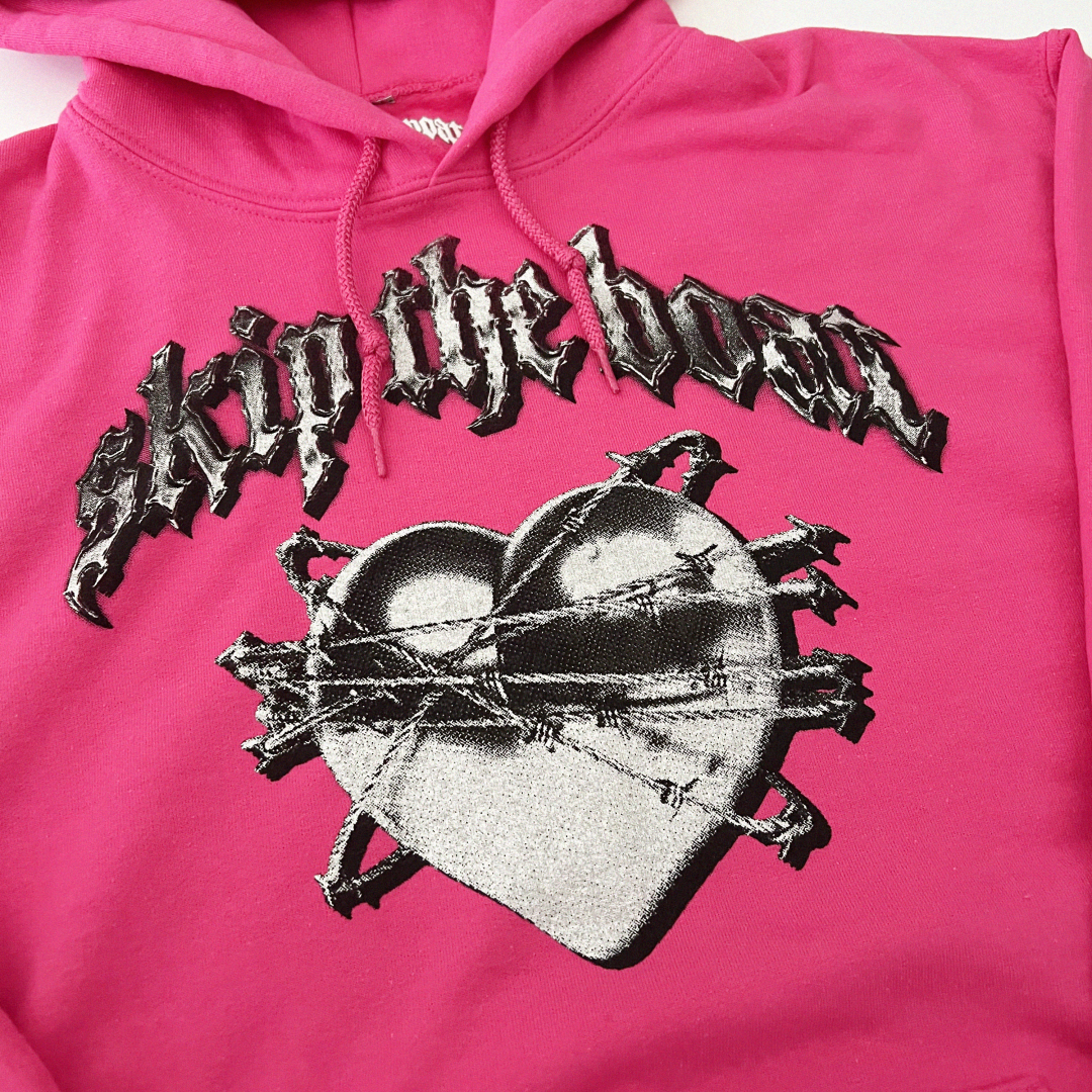 THE "SILVER HEART" HOODIE